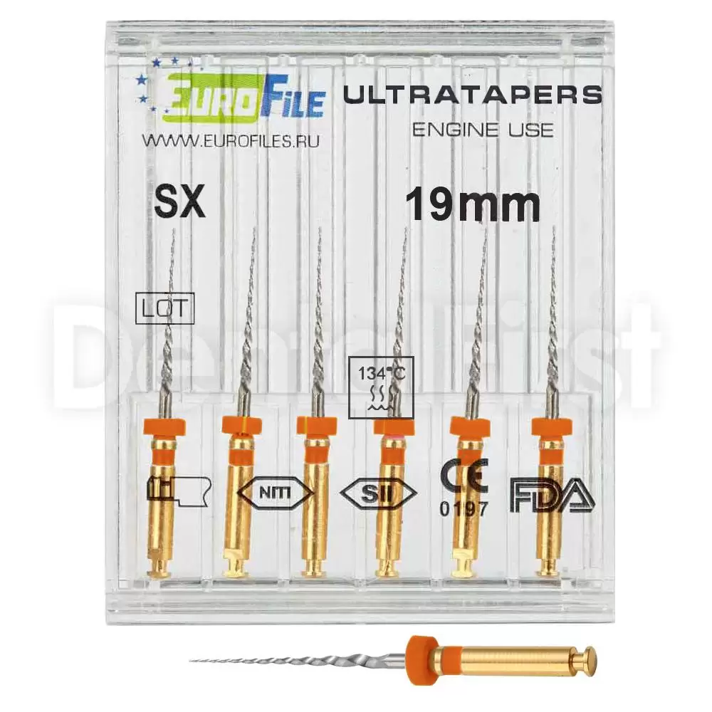 Еврофайл. Протейперы машинные ЕВРОФАЙЛ. PROTAPER ULTRATAPER 19мм/SX (6 шт) Eurofile. ПРОТЕЙПЕР SX 19мм. Протейперы ручные ЕВРОФАЙЛ.